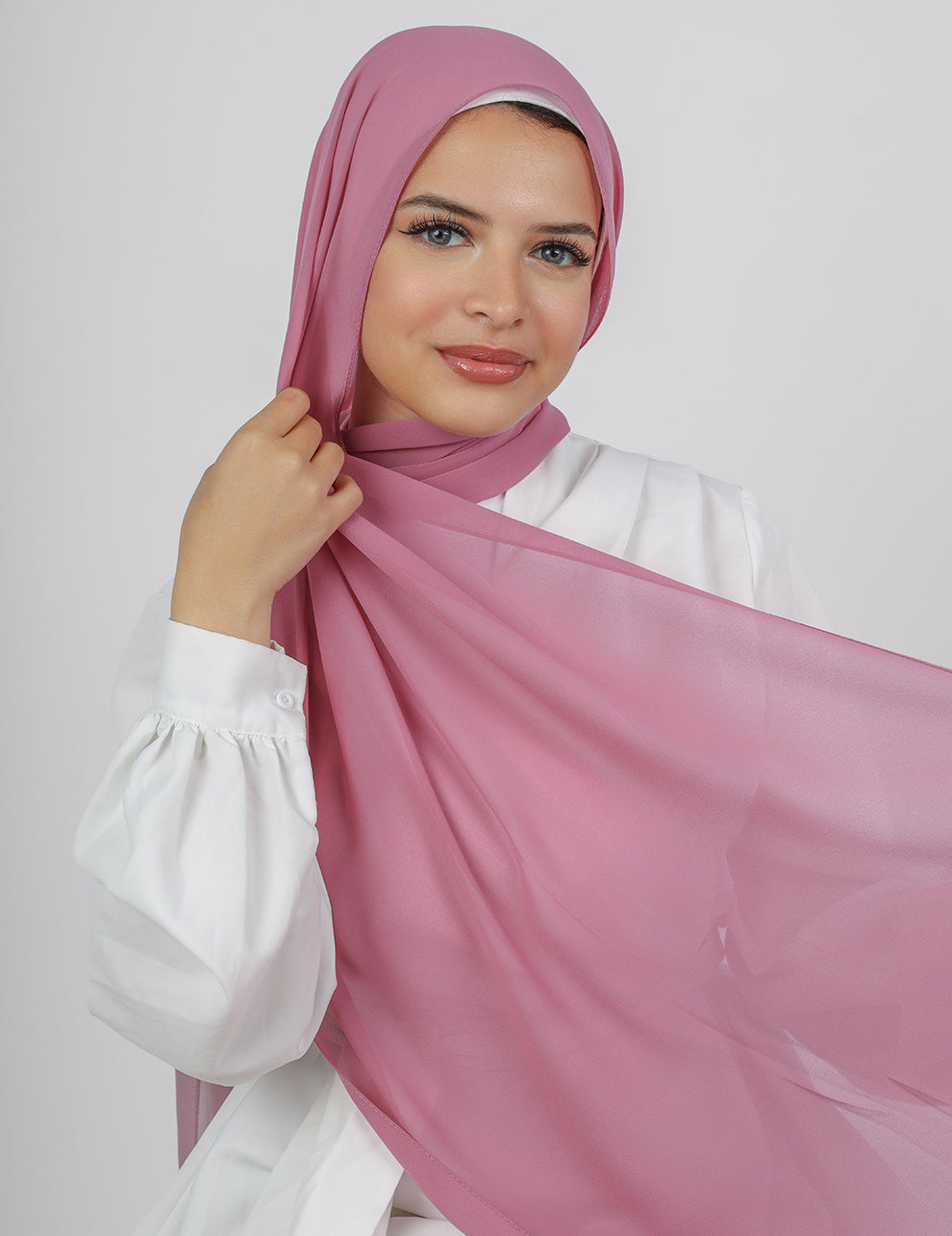 Premium Chiffon Hijab- Cashmere - Le Voile Americas