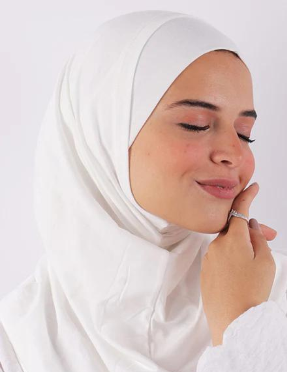 Two Piece Jersey Hijab - Le Voile Americas